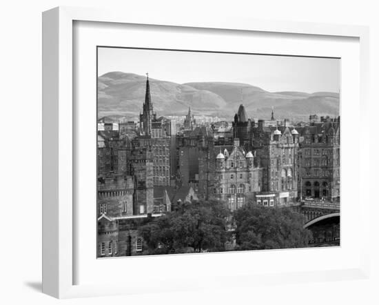 Skyline of Edinburgh, Scotland-Doug Pearson-Framed Photographic Print