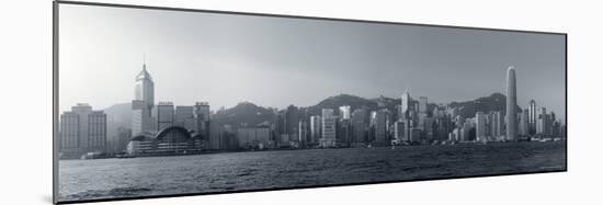 Skyline of Hong Kong Island from Kowloon, Hong Kong, China-Michele Falzone-Mounted Photographic Print