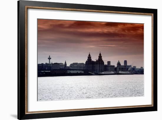 Skyline of Liverpool, 1979-Staff-Framed Photographic Print