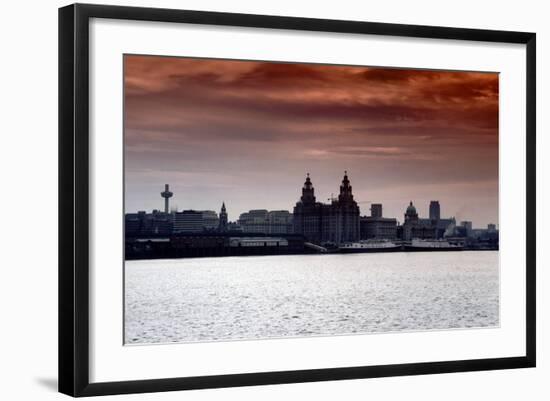 Skyline of Liverpool, 1979-Staff-Framed Photographic Print