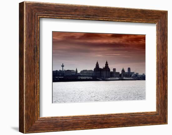 Skyline of Liverpool, 1979-Staff-Framed Photographic Print