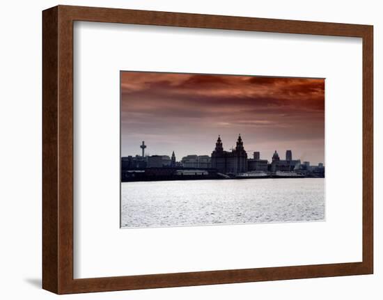 Skyline of Liverpool, 1979-Staff-Framed Photographic Print