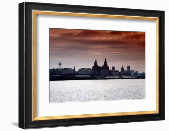 Skyline of Liverpool, 1979-Staff-Framed Photographic Print