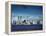 Skyline of Lower Manhattan before the 9/11 Terrorist Attacks-null-Framed Stretched Canvas