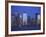 Skyline of Manhattan at Twilight-Alan Schein-Framed Photographic Print