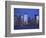 Skyline of Manhattan at Twilight-Alan Schein-Framed Photographic Print
