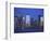 Skyline of Manhattan at Twilight-Alan Schein-Framed Photographic Print