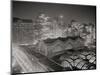 Skyline of Manhattan with Pennsylvania Station Area-Bettmann-Mounted Photographic Print