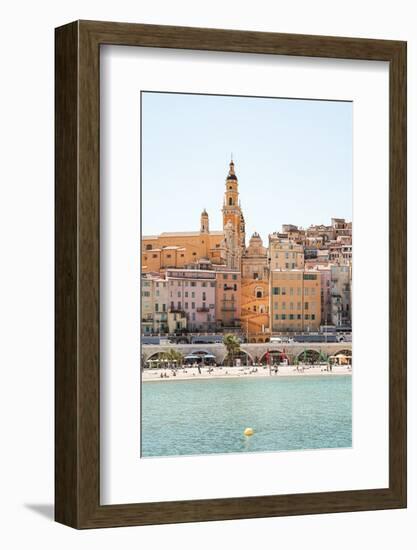 Skyline of Menton-Henrike Schenk-Framed Photographic Print