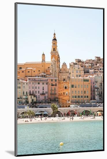 Skyline of Menton-Henrike Schenk-Mounted Photographic Print