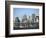 Skyline of New York City with East River, Manhattan and Brooklyn Bridge-Alan Schein-Framed Photographic Print