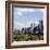 Skyline of New York City-JoSon-Framed Photographic Print