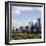 Skyline of New York City-JoSon-Framed Photographic Print