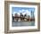 Skyline of NYC with One World Trade Center and East River, Manhattan and Brooklyn Bridge, US-Philippe Hugonnard-Framed Photographic Print