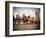 Skyline of NYC with One World Trade Center and East River, Manhattan and Brooklyn Bridge, Vintage-Philippe Hugonnard-Framed Photographic Print