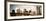 Skyline of NYC with One World Trade Center and East River, Vintage, Manhattan and Brooklyn Bridge-Philippe Hugonnard-Framed Photographic Print