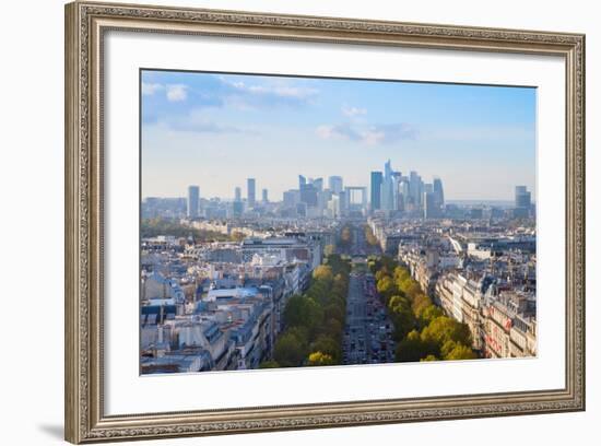 Skyline of Paris, France-neirfy-Framed Photographic Print