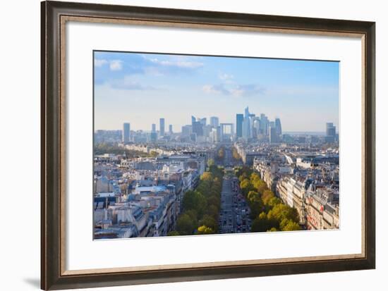 Skyline of Paris, France-neirfy-Framed Photographic Print