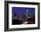 Skyline of Raleigh, NC at night-null-Framed Photographic Print