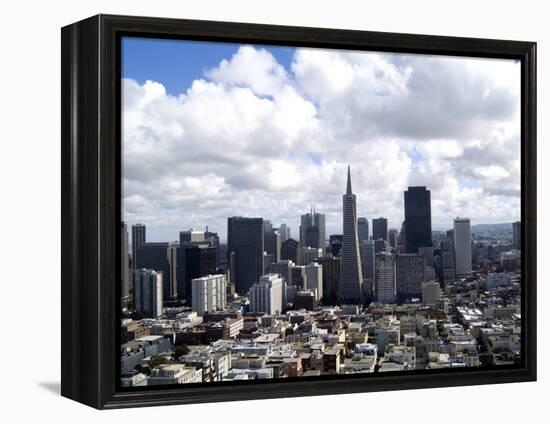 Skyline of San Francisco, California, USA-Bill Bachmann-Framed Premier Image Canvas