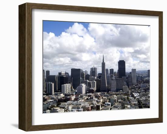 Skyline of San Francisco, California, USA-Bill Bachmann-Framed Photographic Print