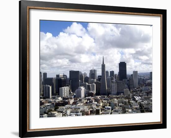 Skyline of San Francisco, California, USA-Bill Bachmann-Framed Photographic Print