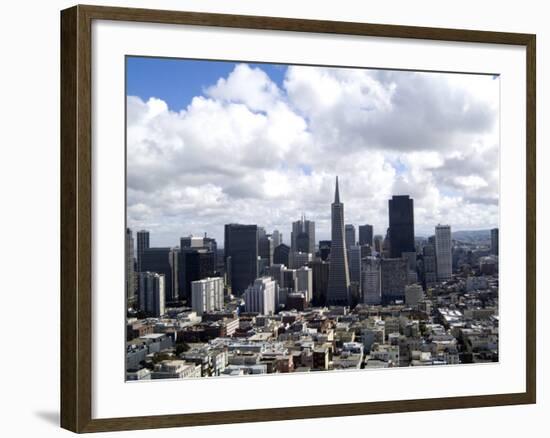 Skyline of San Francisco, California, USA-Bill Bachmann-Framed Photographic Print