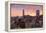 Skyline of Santiago with the Gran Torre, Santiago, Chile, South America-Yadid Levy-Framed Premier Image Canvas