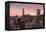 Skyline of Santiago with the Gran Torre, Santiago, Chile, South America-Yadid Levy-Framed Premier Image Canvas