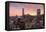 Skyline of Santiago with the Gran Torre, Santiago, Chile, South America-Yadid Levy-Framed Premier Image Canvas