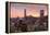 Skyline of Santiago with the Gran Torre, Santiago, Chile, South America-Yadid Levy-Framed Premier Image Canvas