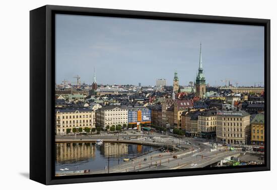 Skyline of Stockholm, Sweden, Scandinavia, Europe-Yadid Levy-Framed Premier Image Canvas