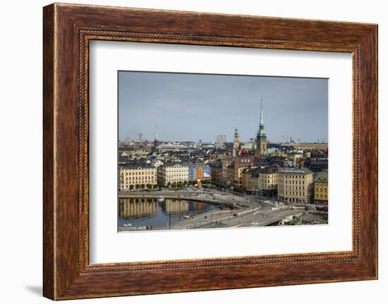 Skyline of Stockholm, Sweden, Scandinavia, Europe-Yadid Levy-Framed Photographic Print