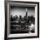 Skyline of the Skyscrapers of Manhattan by Night from Brooklyn-Philippe Hugonnard-Framed Photographic Print