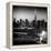 Skyline of the Skyscrapers of Manhattan by Night from Brooklyn-Philippe Hugonnard-Framed Premier Image Canvas