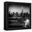 Skyline of the Skyscrapers of Manhattan by Night from Brooklyn-Philippe Hugonnard-Framed Premier Image Canvas