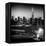 Skyline of the Skyscrapers of Manhattan by Night from Brooklyn-Philippe Hugonnard-Framed Premier Image Canvas