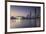 Skyline of Tianhe at dusk, Guangzhou, Guangdong, China, Asia-Ian Trower-Framed Photographic Print