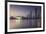 Skyline of Tianhe at dusk, Guangzhou, Guangdong, China, Asia-Ian Trower-Framed Photographic Print