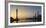 Skyline of Tianhe at sunset, Guangzhou, Guangdong, China, Asia-Ian Trower-Framed Photographic Print