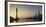 Skyline of Tianhe at sunset, Guangzhou, Guangdong, China, Asia-Ian Trower-Framed Photographic Print