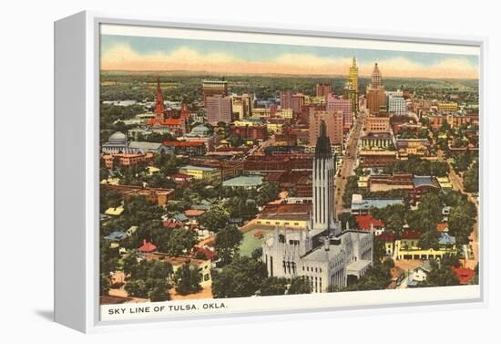 Skyline of Tulsa, Oklahoma-null-Framed Stretched Canvas