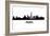 Skyline Paris-unkreatives-Framed Art Print