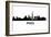 Skyline Paris-unkreatives-Framed Art Print