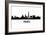 Skyline Paris-unkreatives-Framed Art Print