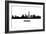 Skyline Paris-unkreatives-Framed Art Print