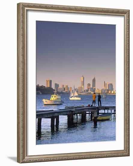 Skyline, Perth, Western Australia, Australia-Doug Pearson-Framed Photographic Print