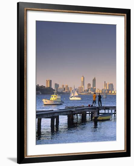 Skyline, Perth, Western Australia, Australia-Doug Pearson-Framed Photographic Print