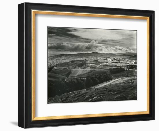 Skyline, San Francisco, 1939-Brett Weston-Framed Photographic Print