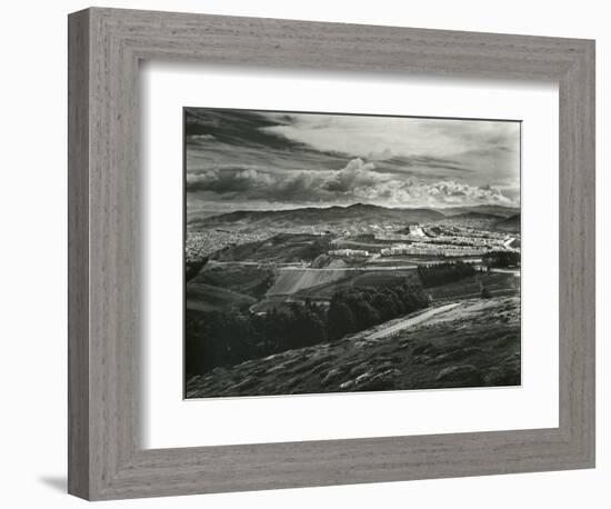 Skyline, San Francisco, 1939-Brett Weston-Framed Premium Photographic Print